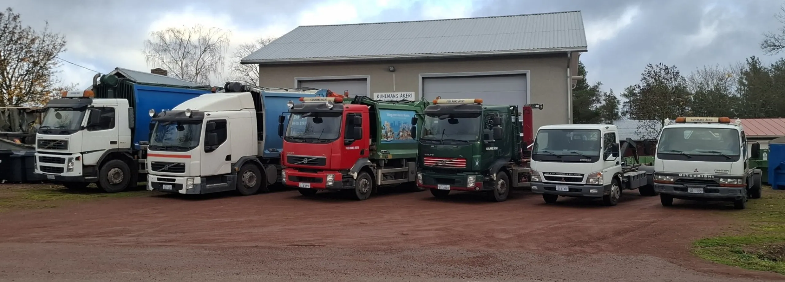 Kuhlmans Åkeris alla bilar.